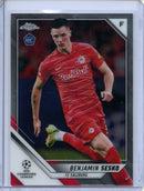 2021-22 Topps Chrome UEFA CL Benjamin Sesko