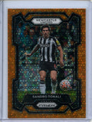 2023-24 Prizm Premier League Sandro Tonali Orange Breakaway