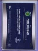 2024-25 Topps UEFA Club Competitions Pedro Goncalves Superstar Relics Orange Foilboard 9/25