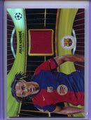 2024-25 Topps UEFA Club Competitions Jules Kounde Superstar Relics Gold Foilboard 32/25