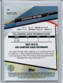 2020-21 Topps Finest UEFA Champions League Giovanni Reyna Pink Prism 42/125