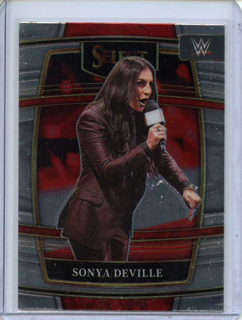 2022 Panini Select WWE Sonya Deville Concourse