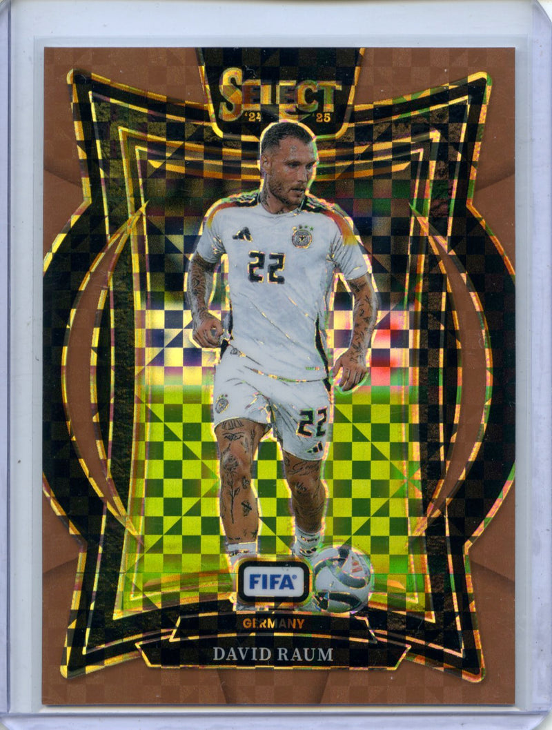 2024-25 Select FIFA David Raum Terrace Bronze Checker 10/75
