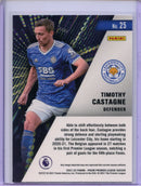 2021-22 Panini Prizm Premier League Timothy Castagne Instant Impact
