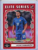 2025-26 Donruss Road to FIFA World Cup Lazar Samardzic Elite Series Red