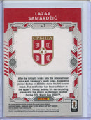 2025-26 Donruss Road to FIFA World Cup Lazar Samardzic Elite Series Red