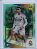 2025-26 Topps Chrome UEFA Club Comps Trent Alexander-Arnold Aqua Lava 196/199