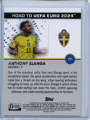 2023-24 Topps Pristine Road To Euro Anthony Elanga