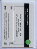 2024-25 Topps Chrome UEFA Club Comps Benjamin Sesko Green Autograph 2/99