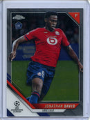 2021-22 Topps Chrome UEFA CL Jonathan David