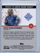 2023-24 Topps Pristine Road To Euro Eidur Gudjohnsen