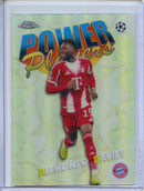 2025-26 Topps Chrome UEFA Club Comps Alphonso Davies Power Players
