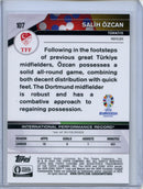 2024 Topps Chrome UEFA Euro Salih Ozcan Purple Lava Refractor 91/175