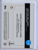 2024-25 Topps Chrome UEFA Club Comps Hector Bellerin Blue Lava Autograph 112/150