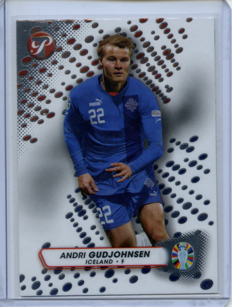 2023-24 Topps Pristine Road To Euro Andri Gudjohnsen