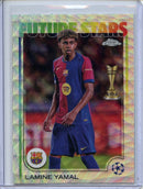 2024-25 Topps Chrome UEFA Club Comps Lamine Yamal Wave
