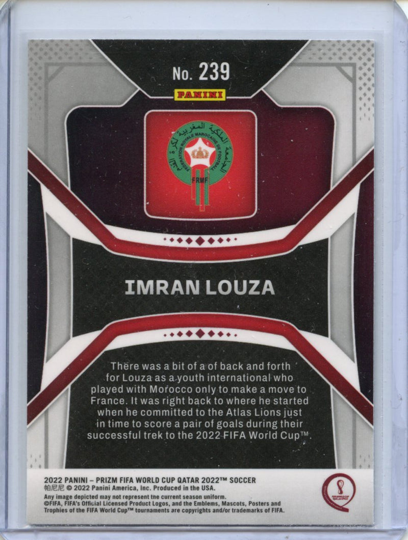 2022 Panini Prizm FIFA World Cup Qatar Imran Louza