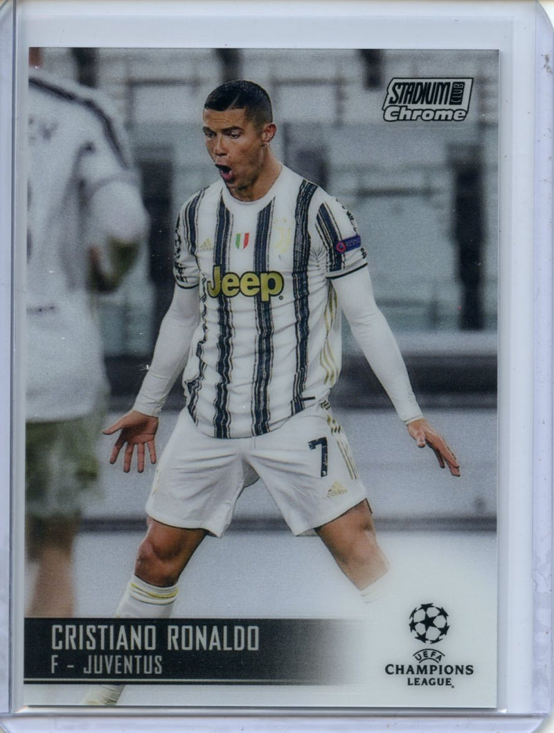 2020-21 Topps Stadium Club Chrome UEFA Champions League Cristiano Ronaldo