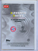 2025-26 Topps Chrome UEFA Club Comps Alphonso Davies Power Players