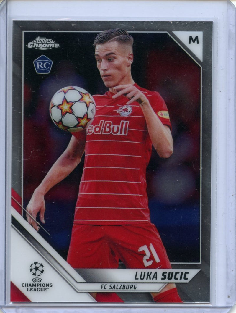 2021-22 Topps Chrome UEFA CL Luka Sucic