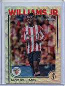 2024-25 Topps Chrome UEFA Club Comps Nico Williams Wave