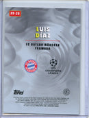 2025-26 Topps Chrome UEFA Club Comps Luis Diaz Power Players