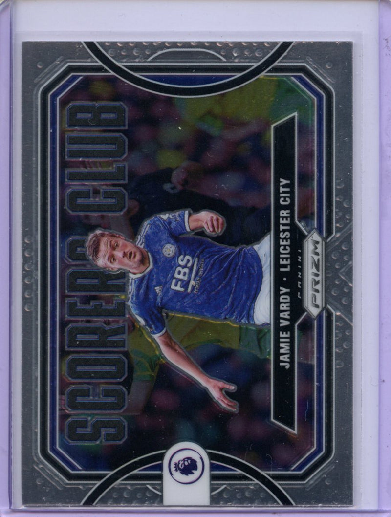 2021-22 Prizm Premier League Jamie Vardy Scorers Club