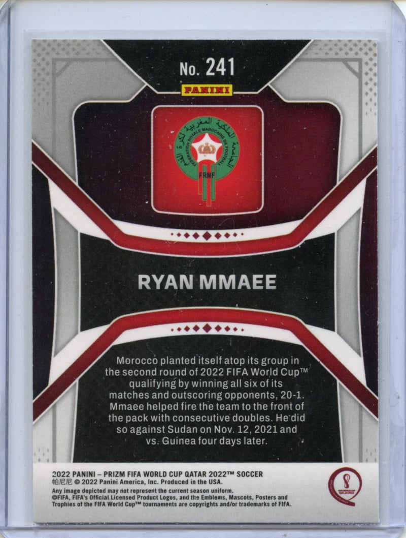 2022 Panini Prizm FIFA World Cup Qatar Ryan Mmaee