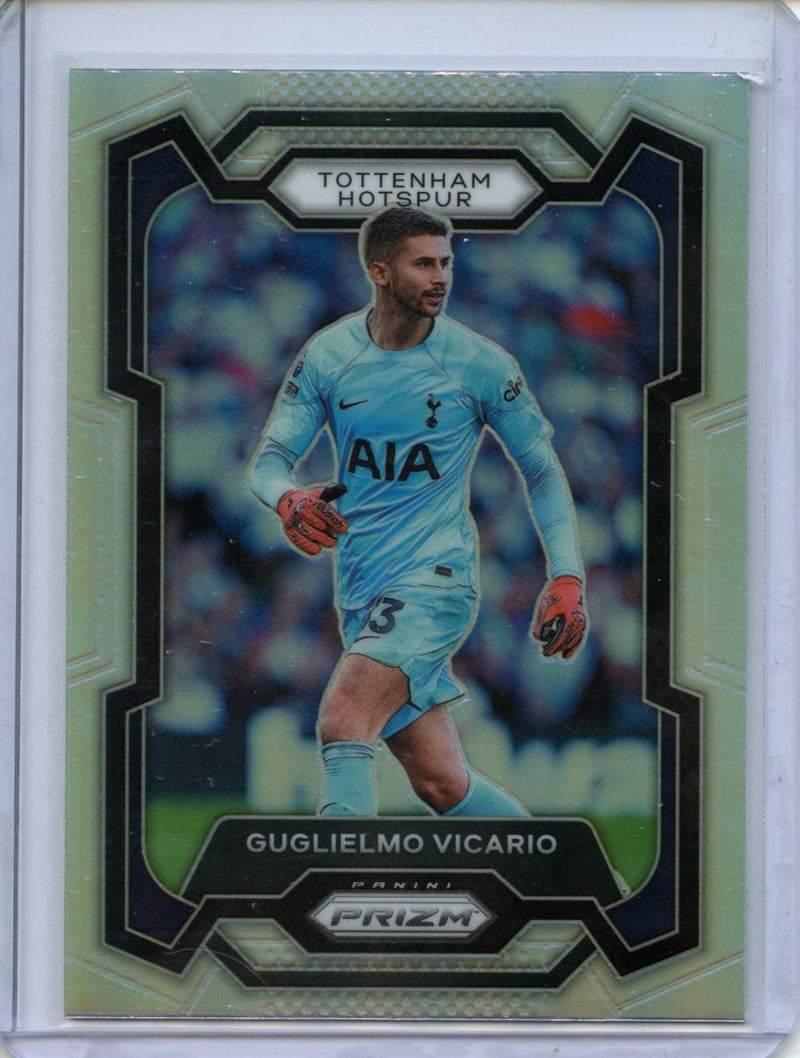 2023-24 Prizm Premier League Guglielmo Vicario Silver