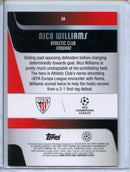 2025-26 Topps Chrome UEFA Club Comps Nico Williams Teal Mini Diamonds 48/299