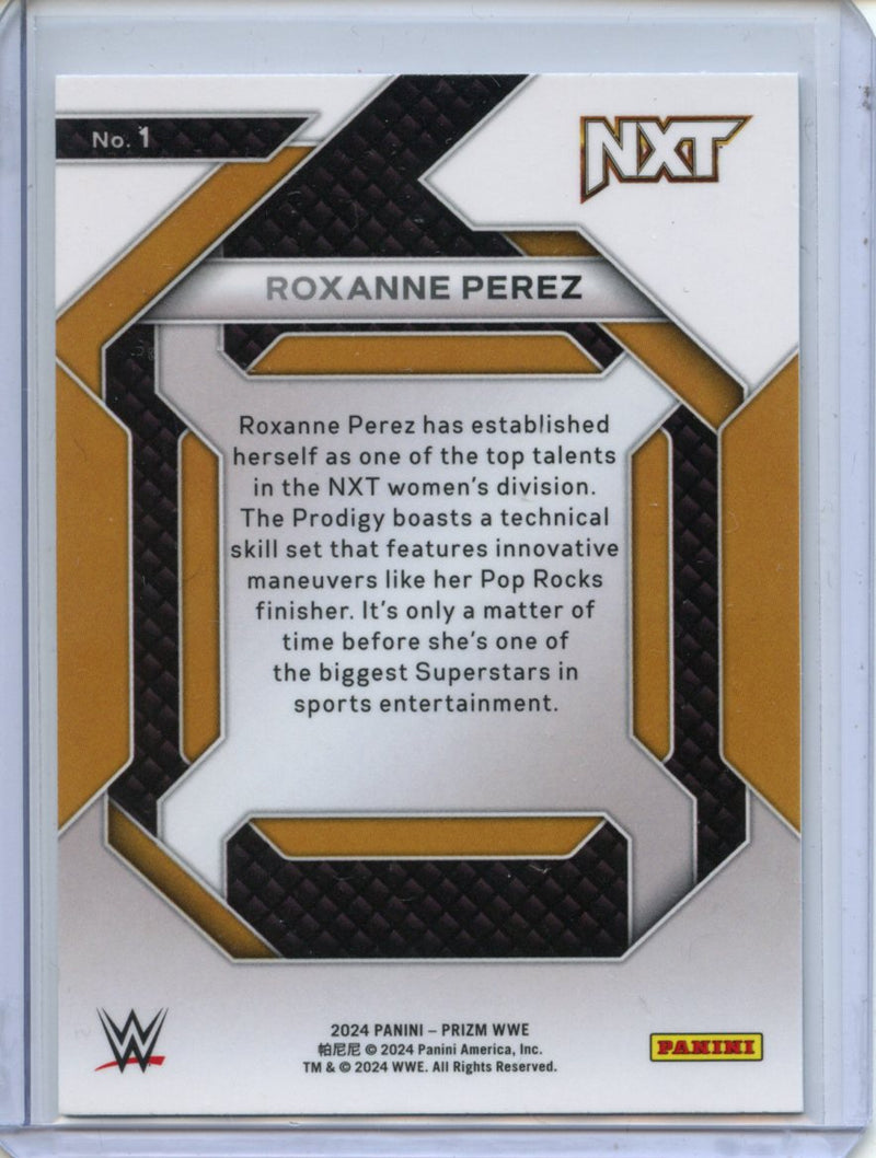 2024 Prizm WWE Roxanne Perez Emergent