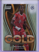 2022-23 Stadium Club Chrome UEFA CC Mathys Tel Glimpses Of Gold