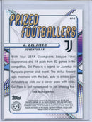 2022-23 Topps Finest UEFA Club Competitions Alessandro Del Piero Prized Footballers PF-1