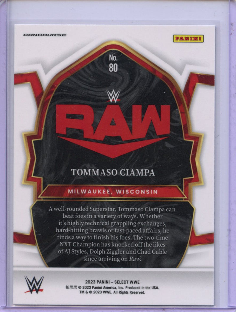 2023 Panini Select WWE Tommaso Ciampa Concourse