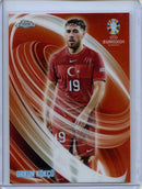 2024 Topps Chrome UEFA Euro Orkun Kokcu Neon Nations