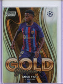 2022-23 Stadium Club Chrome UEFA CC Ansu Fati Glimpses Of Gold