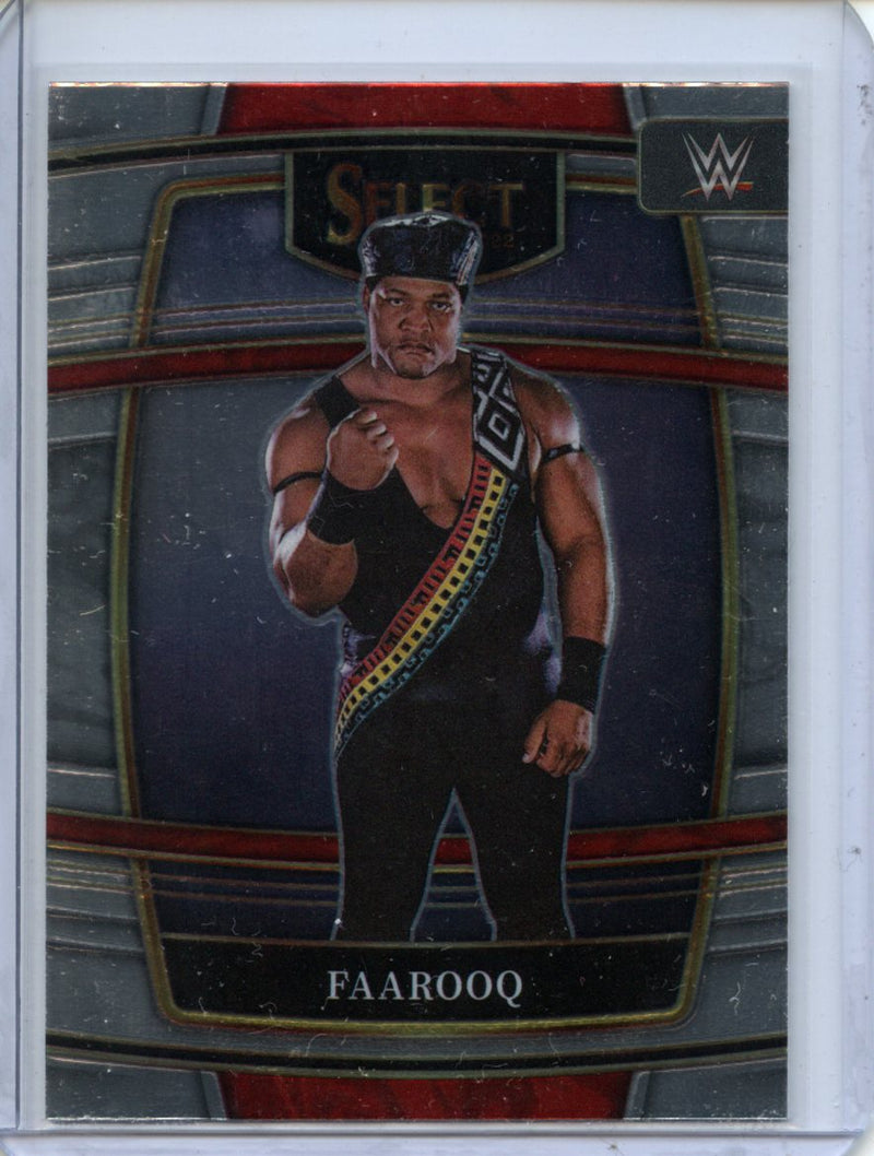 2022 Panini Select WWE Faarooq Concourse