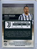 2020-21 Topps Stadium Club Chrome UEFA Champions League Radu Dragusin Refractor