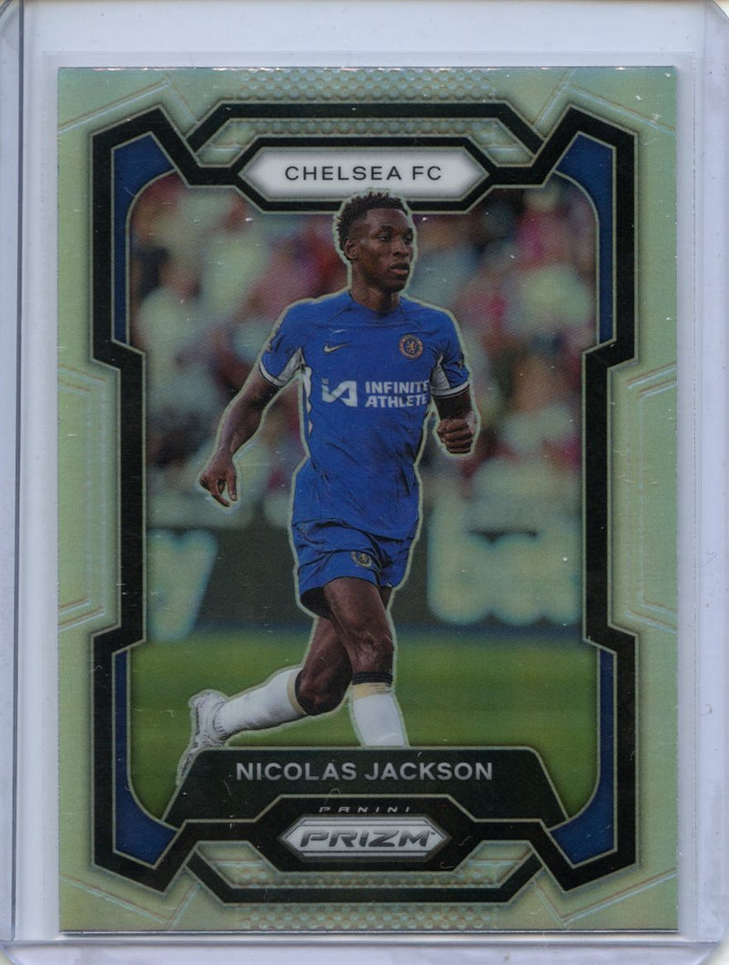 2023-24 Prizm Premier League Nicolas Jackson Silver