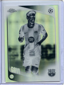 2025-26 Topps Chrome UEFA Club Comps Gavi Negative