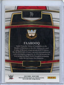 2022 Panini Select WWE Faarooq Concourse