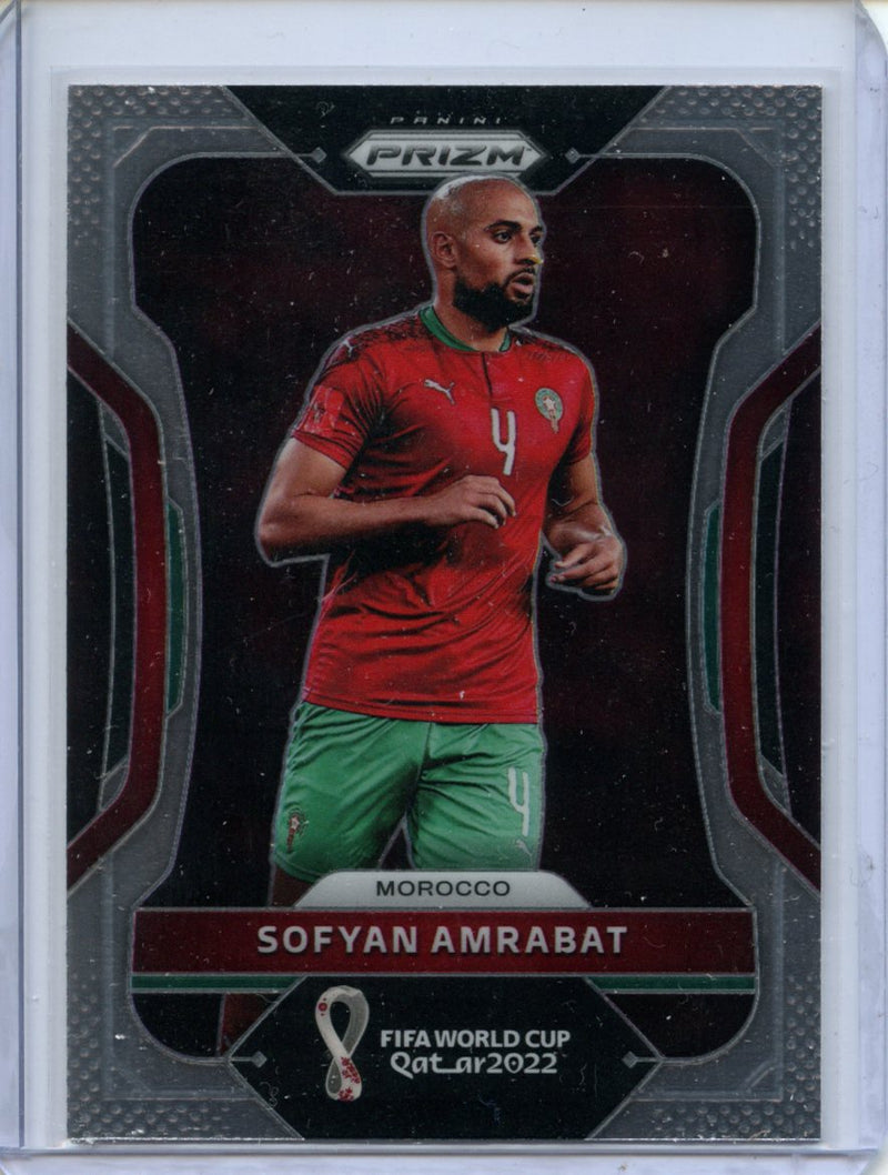 2022 Panini Prizm FIFA World Cup Qatar Sofyan Amrabat