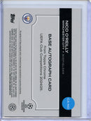 2024-25 Topps Chrome UEFA Club Comps Nico O'Reilly Pink Lava Autograph 11/250