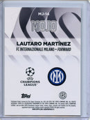 2024-25 Topps UEFA Club Competitions Lautaro Martinez Mojo