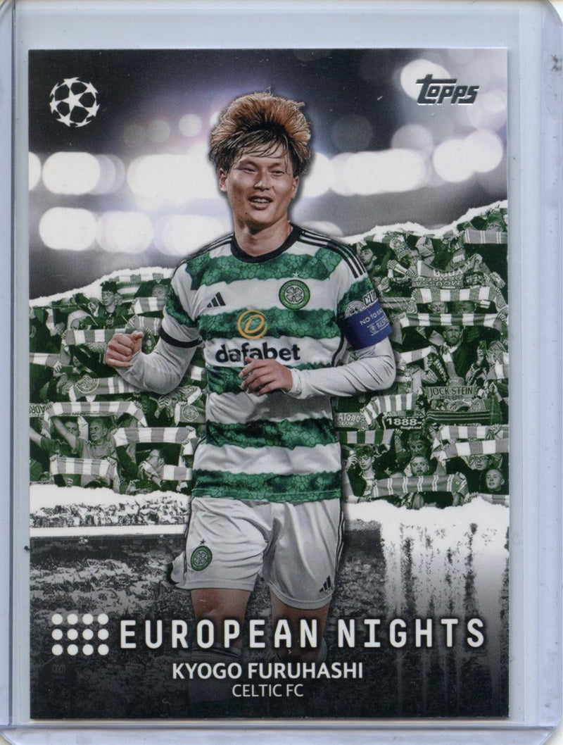 2023-24 Topps UEFA CC Kyogo Furuhashi European Nights