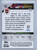 2024 Topps Chrome UEFA Euro Kristjan Asllani Refractor