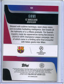 2025-26 Topps Chrome UEFA Club Comps Gavi Negative