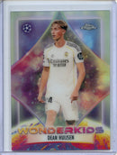 2025-26 Topps Chrome UEFA Club Comps Dean Huijsen Wonderkids