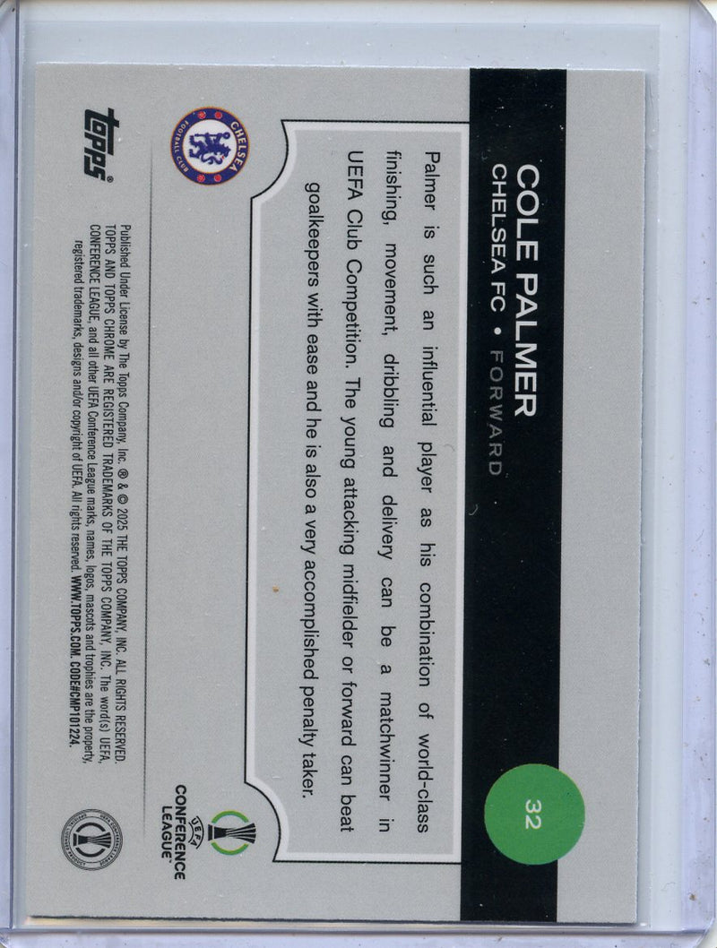 2024-25 Topps Chrome UEFA Club Comps Cole Palmer Wave