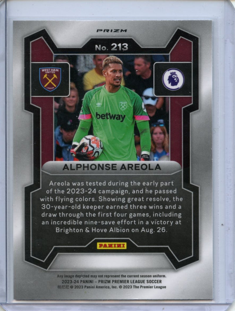 2023-24 Prizm Premier League Alphonse Areola Silver